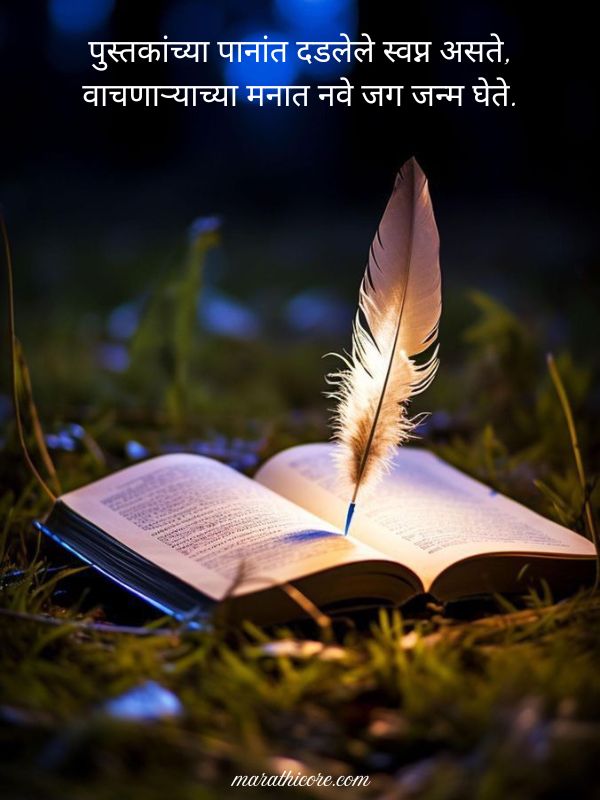Shayari On Books In Marathi